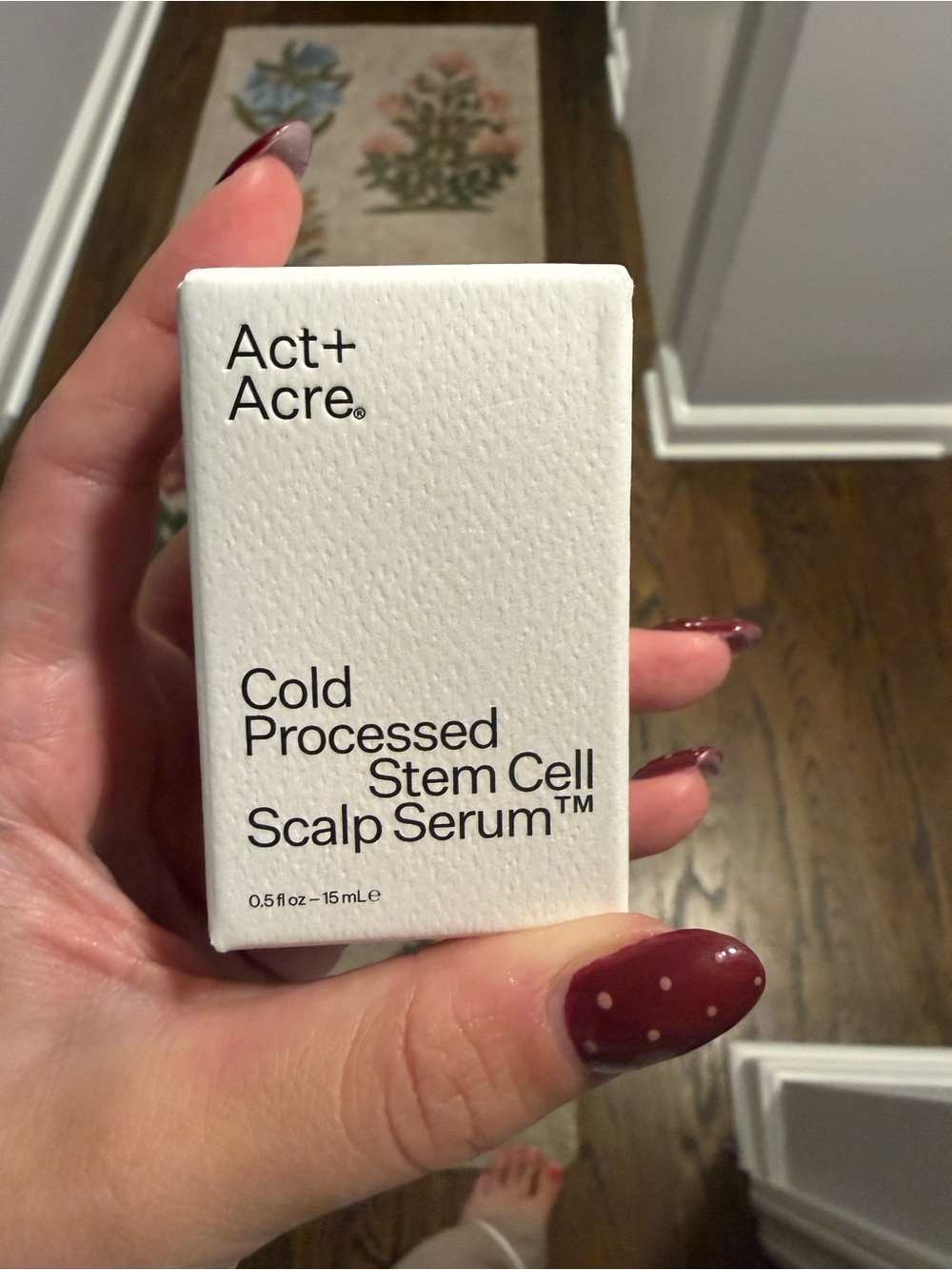 Act+Acre hair serum